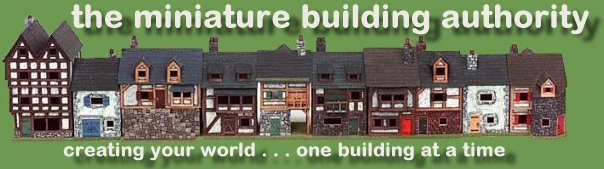 Miniature Building Authority:  creating your world...one building at a time