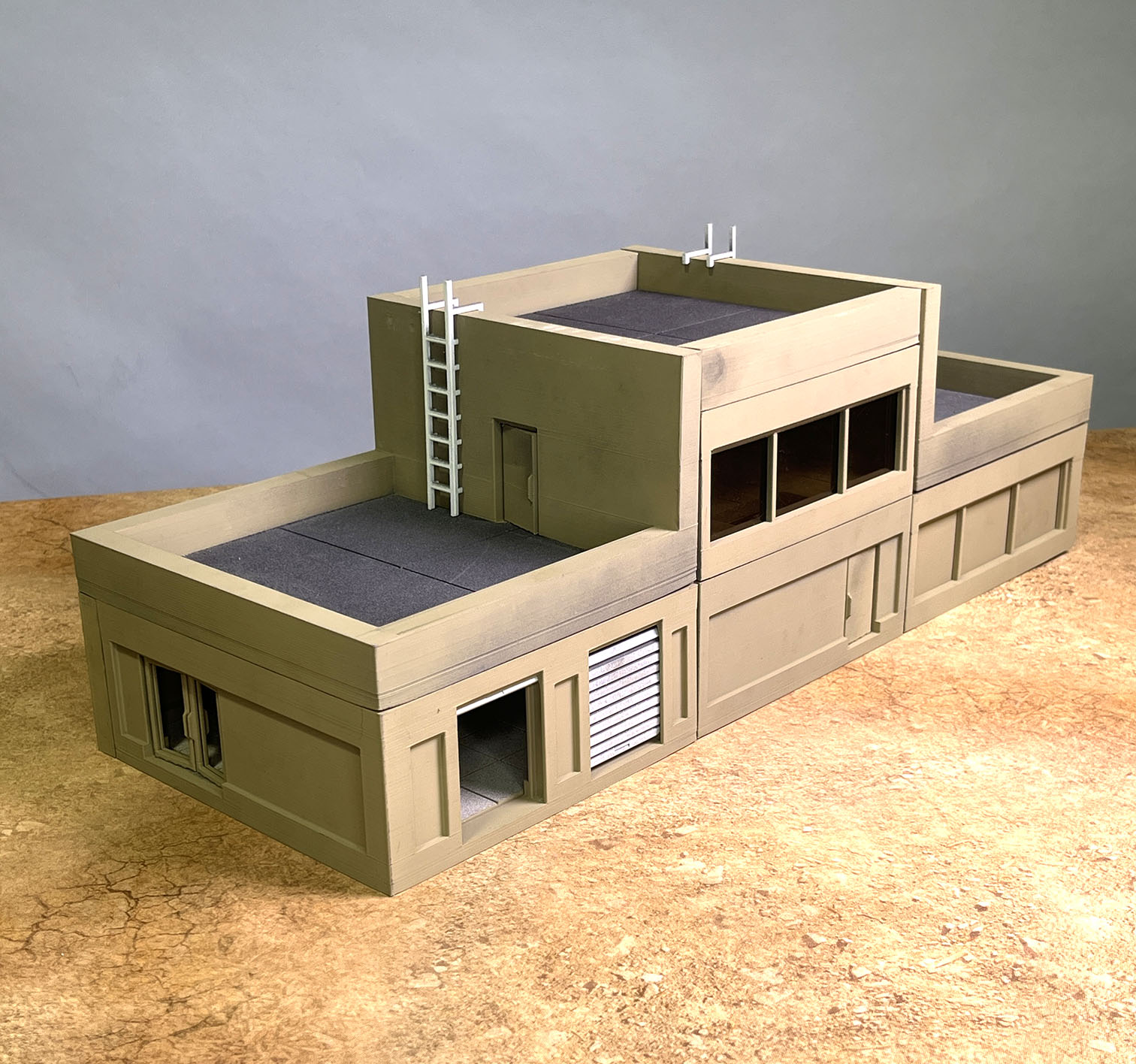 Police Station back view