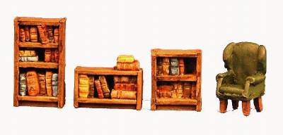 Library Set (Painted)