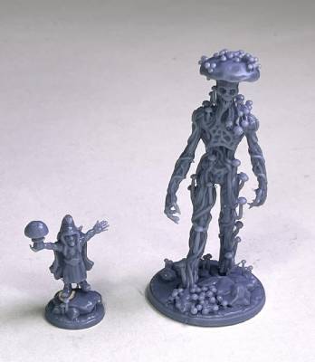 Goblin Shaman and Mushroom Golem